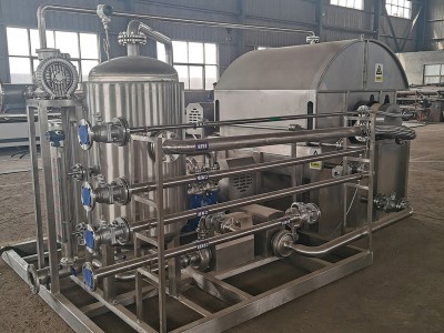 Folding belt vacuum filter overview