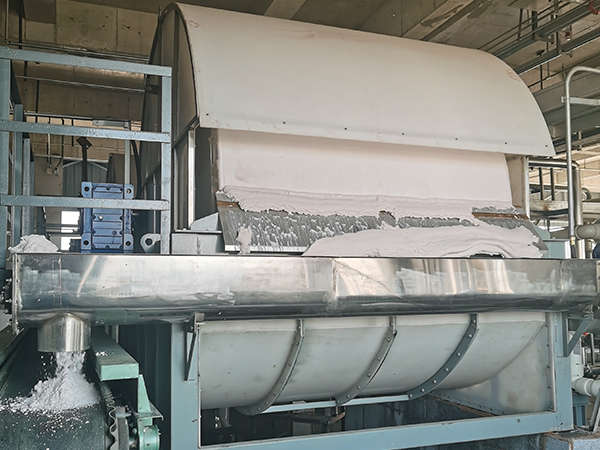 Fully Automatic Plastic Vacuum Drum Filter, High-Efficiency Dehydration Equipment for Acid and Alkali Materials