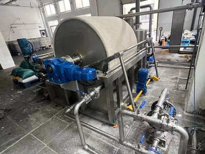 Revolving Vacuum Drum Filters Empower Energy-Efficient High-Volume Production Across Diverse Industries