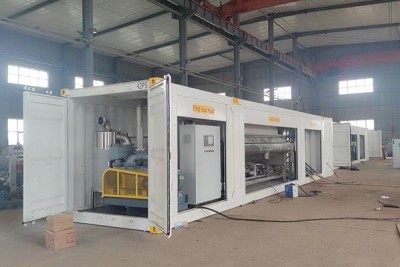 The two mobile precoat vacuum drum filters customized for British customers are now fully completed