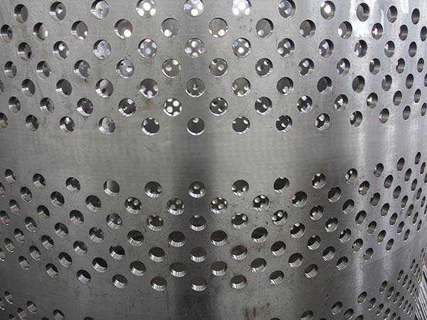 Turned Perforated Drum for Vacuum Drum Filter