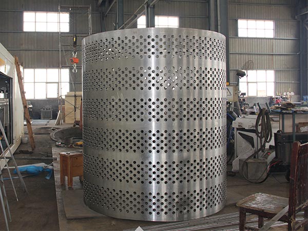 Turned Perforated Drum for Vacuum Drum Filter