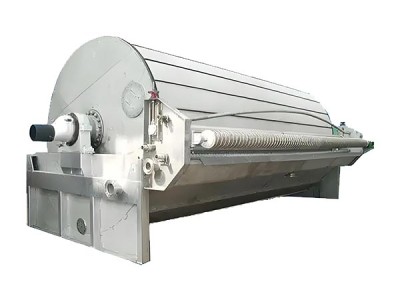 Belt Discharge Rotary Drum Filter: Preferred Equipment for Continuous Solid-Liquid Separation of Fine and Sticky Materials