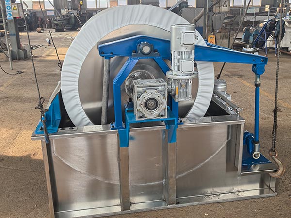 5 m² Rotary Drum Vacuum Filter Completed and Ready for Shipment