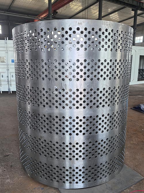 Turned Perforated Filter Drum
