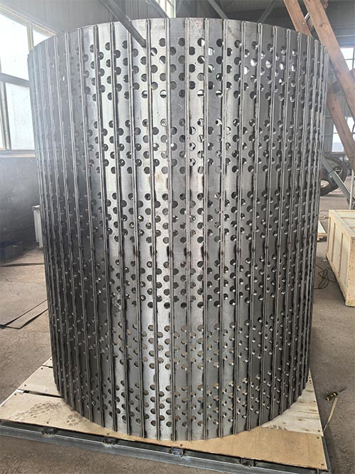 Turned Perforated Filter Drum